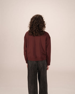 SWEATSHIRT BORDEAUX SIGIL