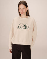 Printed sweatshirt vanilla Sigil