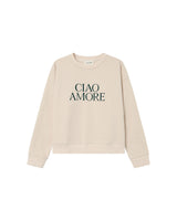 Printed sweatshirt vanilla Sigil
