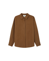 Straight shirt khaki Stripe