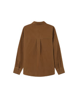 Straight shirt khaki Stripe