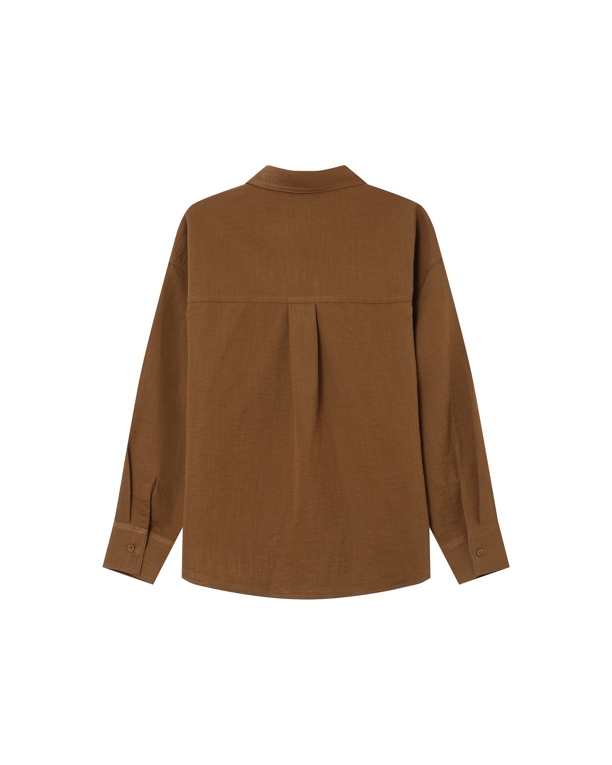 Straight shirt khaki Stripe