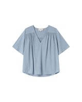 Ruched straight top blueberry Seagal