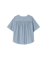 Ruched straight top blueberry Seagal