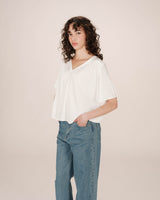 Ruched straight top ivgoldy Seagal