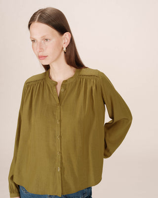 BLOUSE OLIVE SAVANNAH