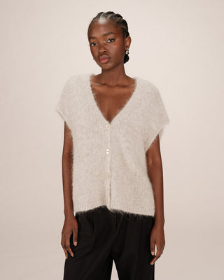 CARDIGAN OLIVE SAVANT