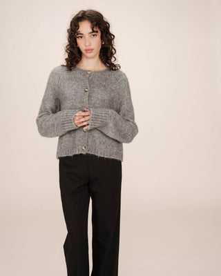 CARDIGAN GRIS SALMA