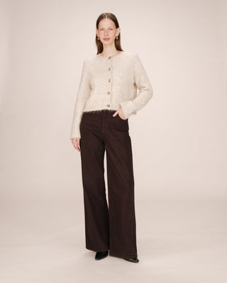 CARDIGAN VANILLE SALMA