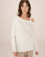 Asymmetrical sweater ivgoldy Samantha