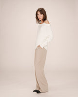 Asymmetrical sweater ivgoldy Samantha