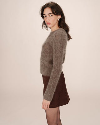 PULL TAUPE SABIN