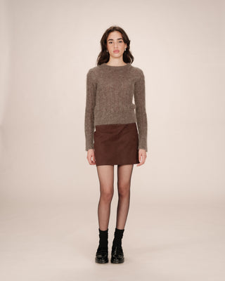PULL TAUPE SABIN