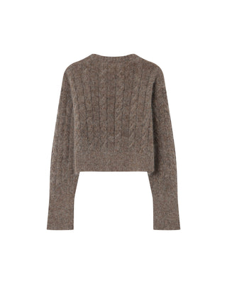 PULL TAUPE SABIN