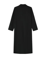 Manteau en laine noir Smith