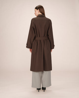 MANTEAU CHOCOLAT SCOTT