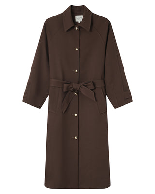 MANTEAU CHOCOLAT SCOTT