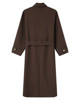 Long trench coat chocolatee Scott