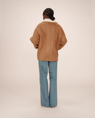 MANTEAU CAMEL SWAN