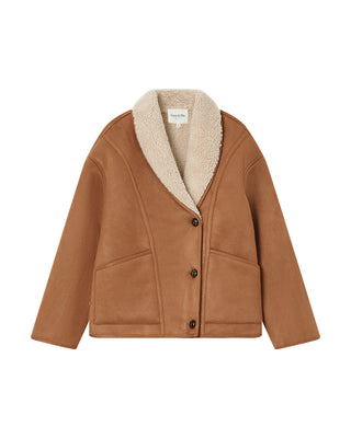 MANTEAU CAMEL SWAN