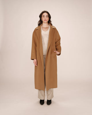 MANTEAU CAMEL STONE
