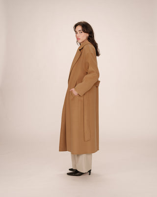 MANTEAU CAMEL STONE