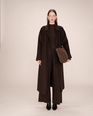 MANTEAU CHOCOLAT STONE