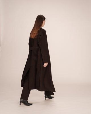 MANTEAU CHOCOLAT STONE