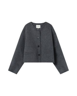 MANTEAU ANTHRACITE STOMY