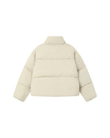 Short padded jacket beige Sonic