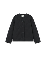 Quilted padded jacket black Shania