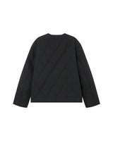 Quilted padded jacket black Shania