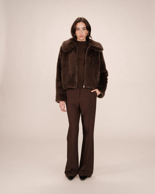 MANTEAU CHOCOLAT SHONNA