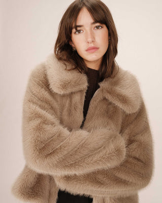 MANTEAU GREIGE SHONNA