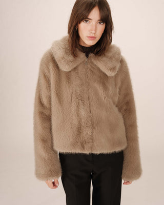 MANTEAU GREIGE SHONNA