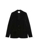 Blazer en velours noir Tofu