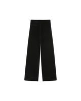 Pantalon tailleur velours noir Tiger