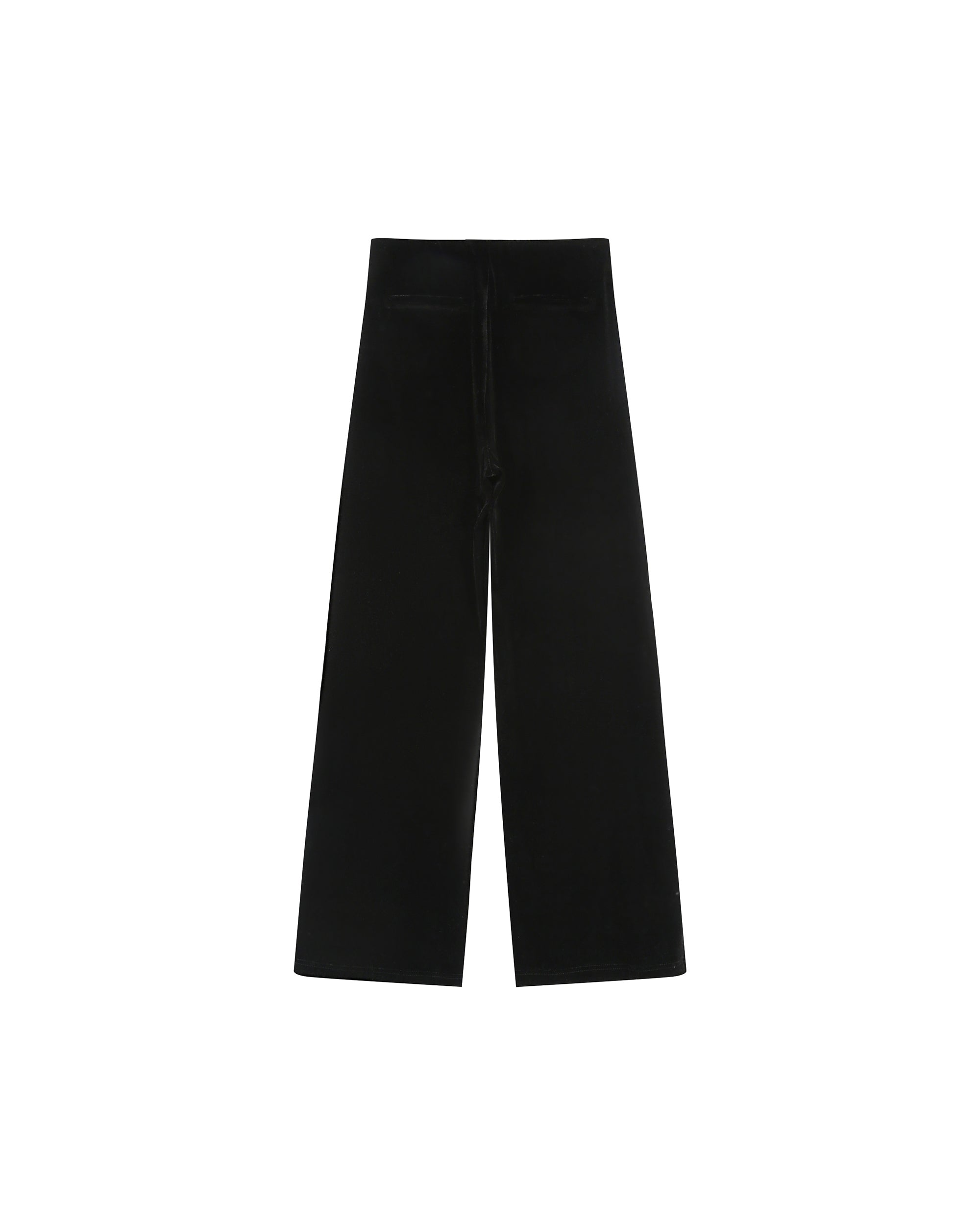 Pantalon tailleur velours noir Tiger