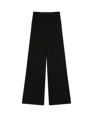 Pantalon large en lurex noir Truth