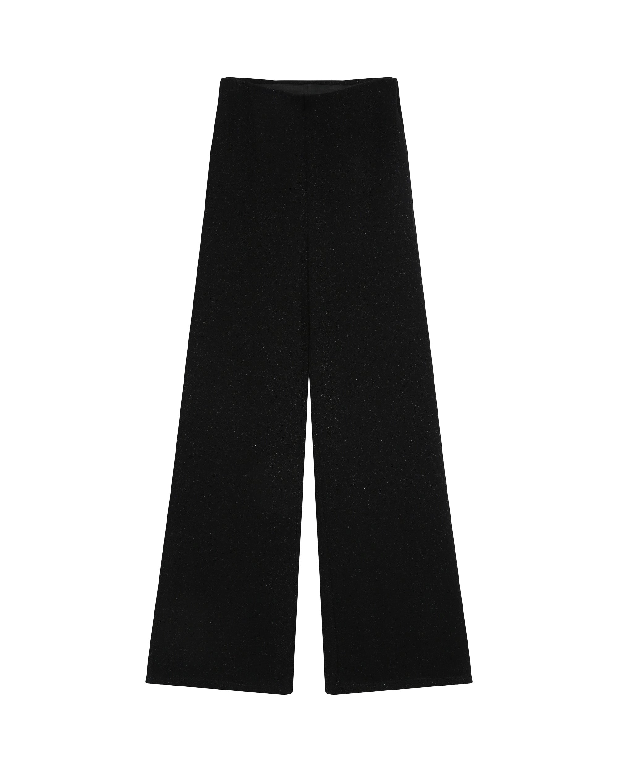 Pantalon large en lurex noir Truth