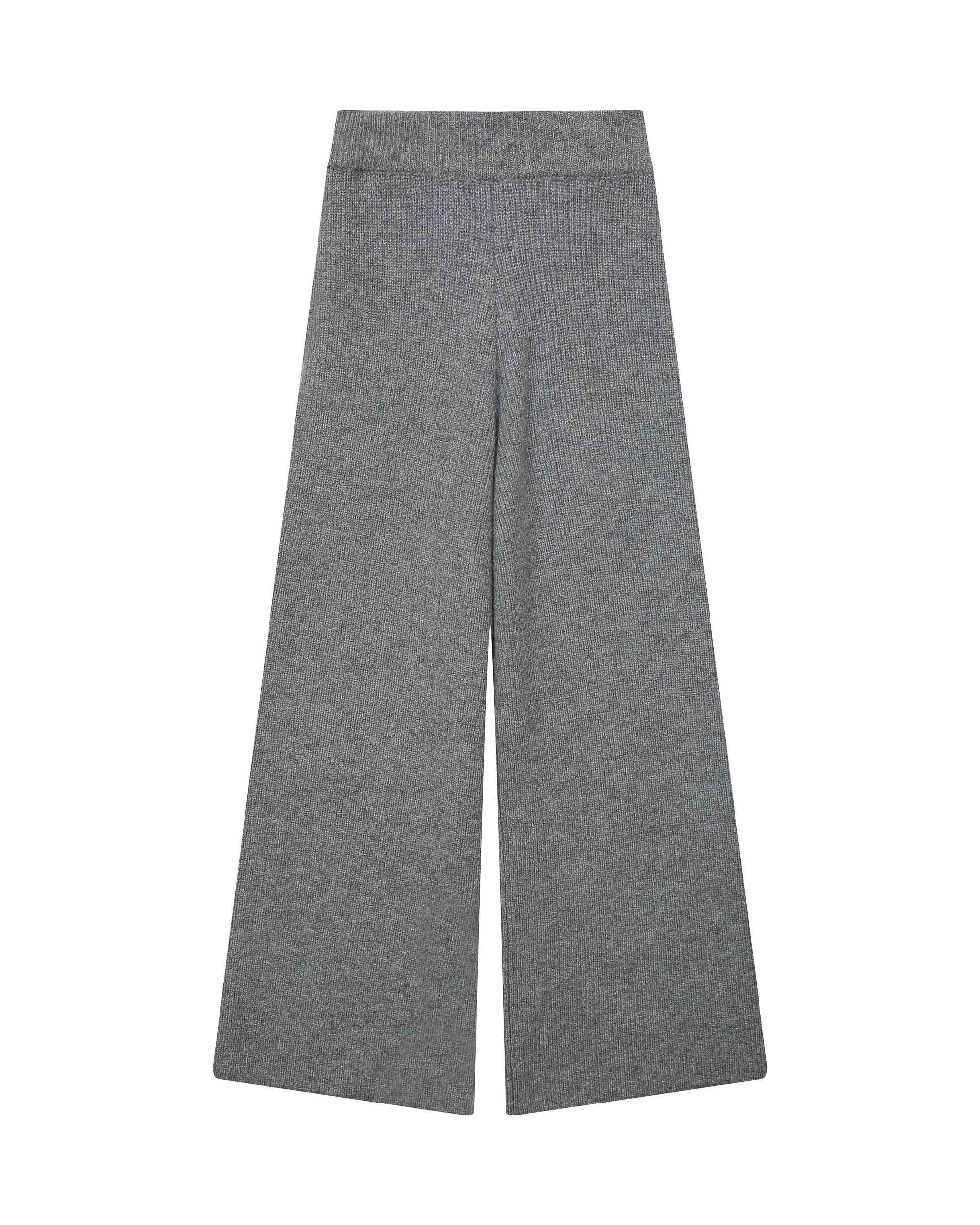 Pantalon en maille gris Taxton