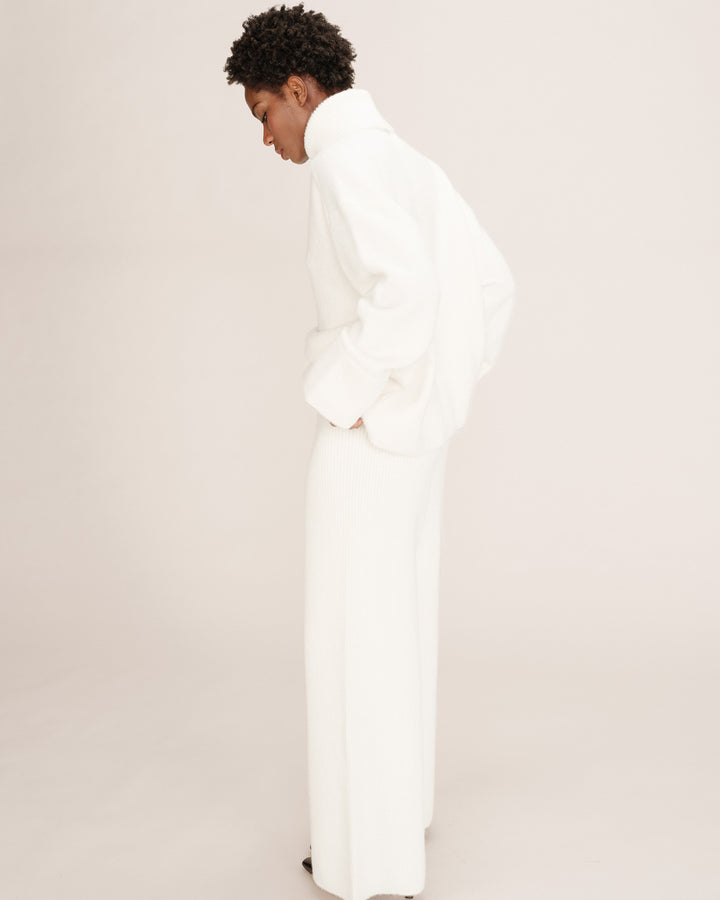 Knit trousers ivoire Taxton