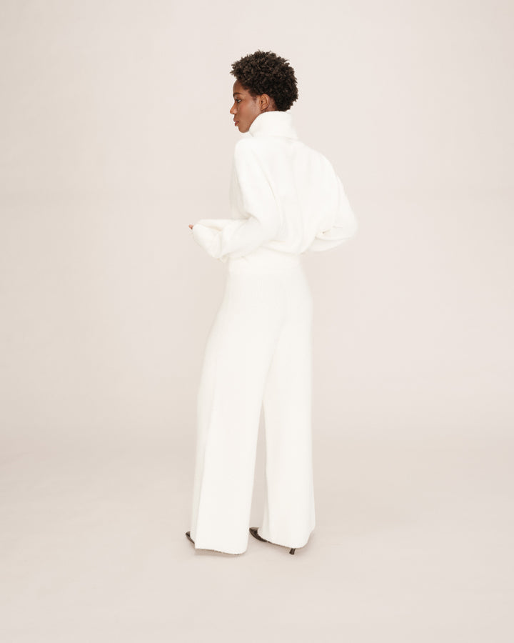 Knit trousers ivoire Taxton