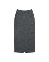 Jupe crayon en maille anthracite Toundra