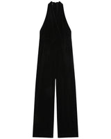 Combinaison pantalon velours noir Tahara
