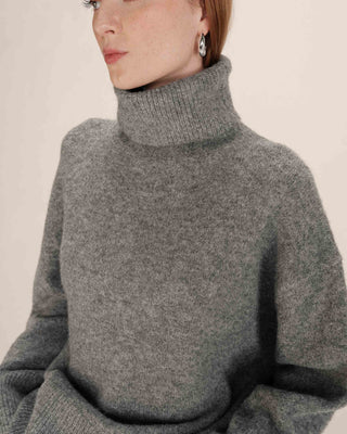 Pull oversize gris Taxi