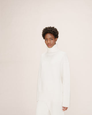 Oversized sweater ivoire Taxi