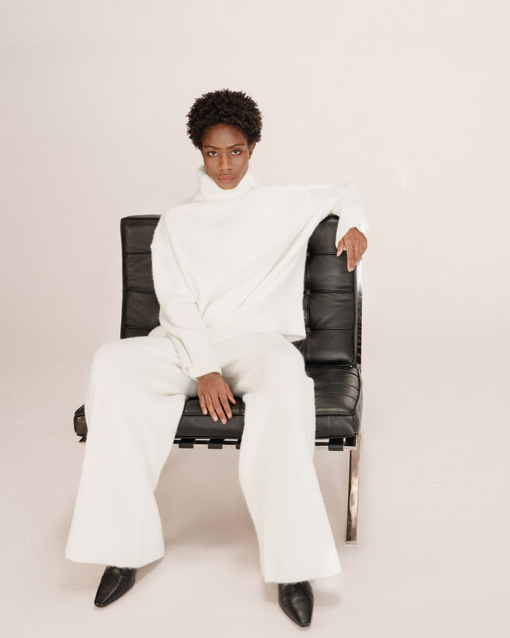 Oversized sweater ivoire Taxi