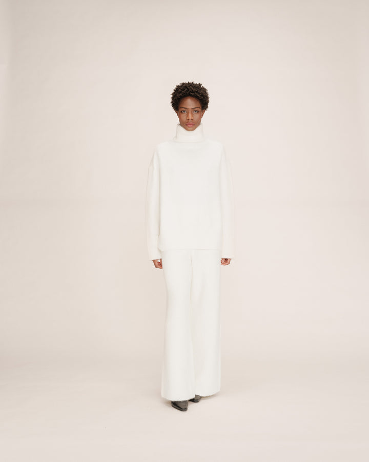 Oversized sweater ivoire Taxi