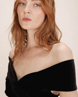 Body épaules dénudées noir Timeon